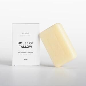 House of Tallow Tallowluxe (Unscented) 100% Grass Fed Tallow Shampoo Bar